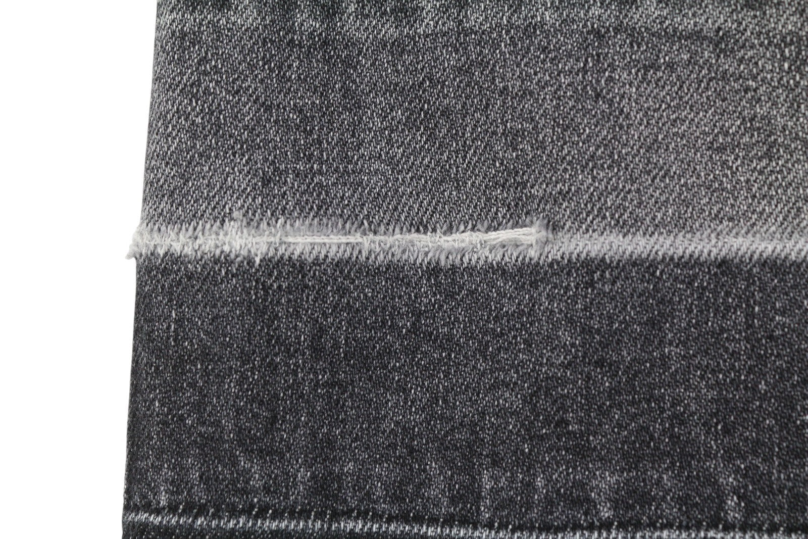 R13 Jesse Women Jeans 27 Vintage Grey Super Wide Leg Drop Crotch Washed RRP€725