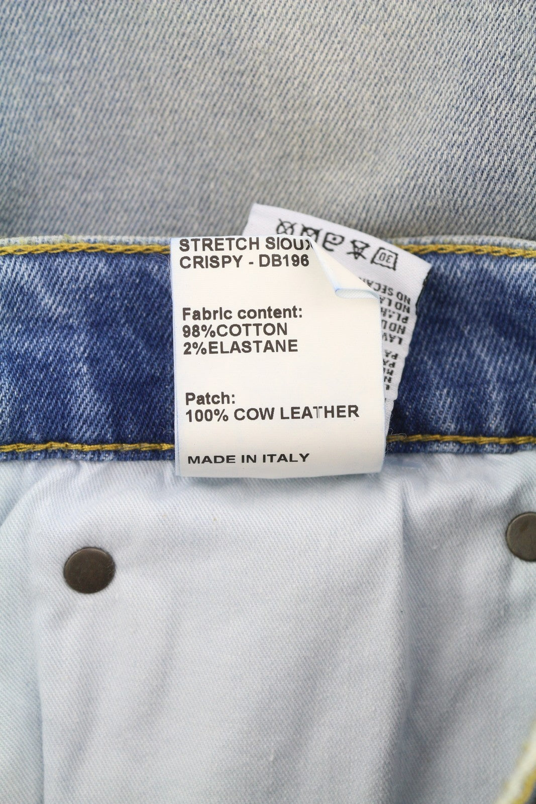 R13 Skate Men Jeans 33 Jasper Stretch Skinny Fit Washed Faded Blue Logo RRP€440