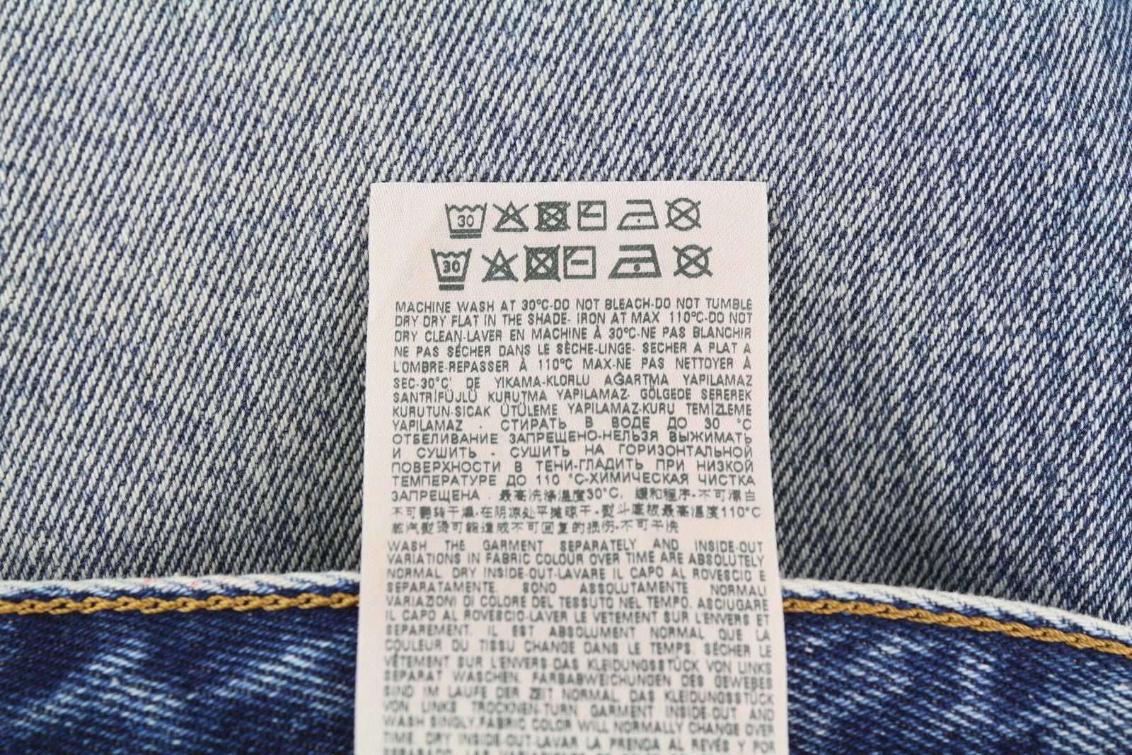 DIESEL 1955 09E10 Men Jeans W34/L30 Blue Regular Straight Fit Distress RRP$375