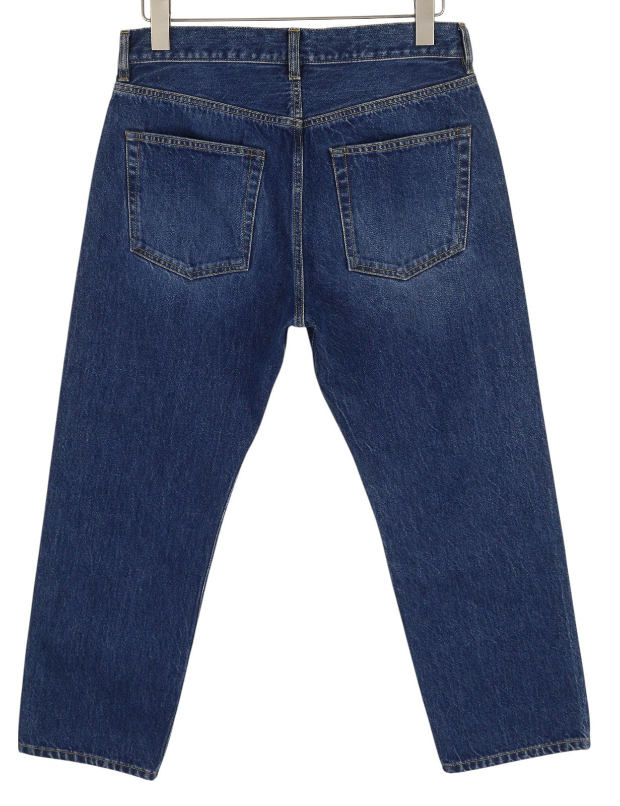 R13 Boyfriend Women Jeans 27 Jasper Let Down Hem Tex Faded Blue Ankle RRP€525