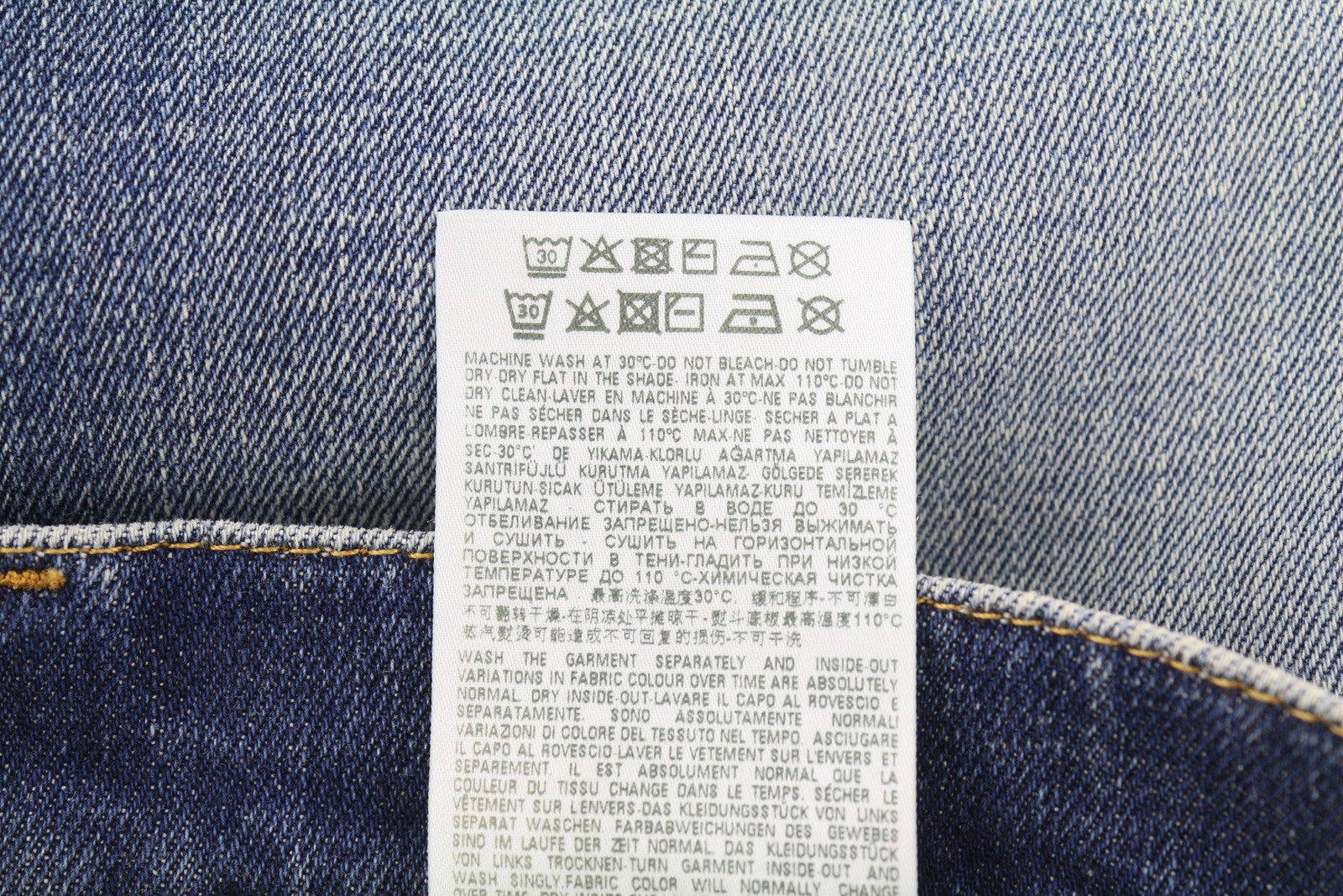 DIESEL 2019 D-Strukt 09C87 Men Jeans W31/L34 Blue Distress Slim Leg RRP€189