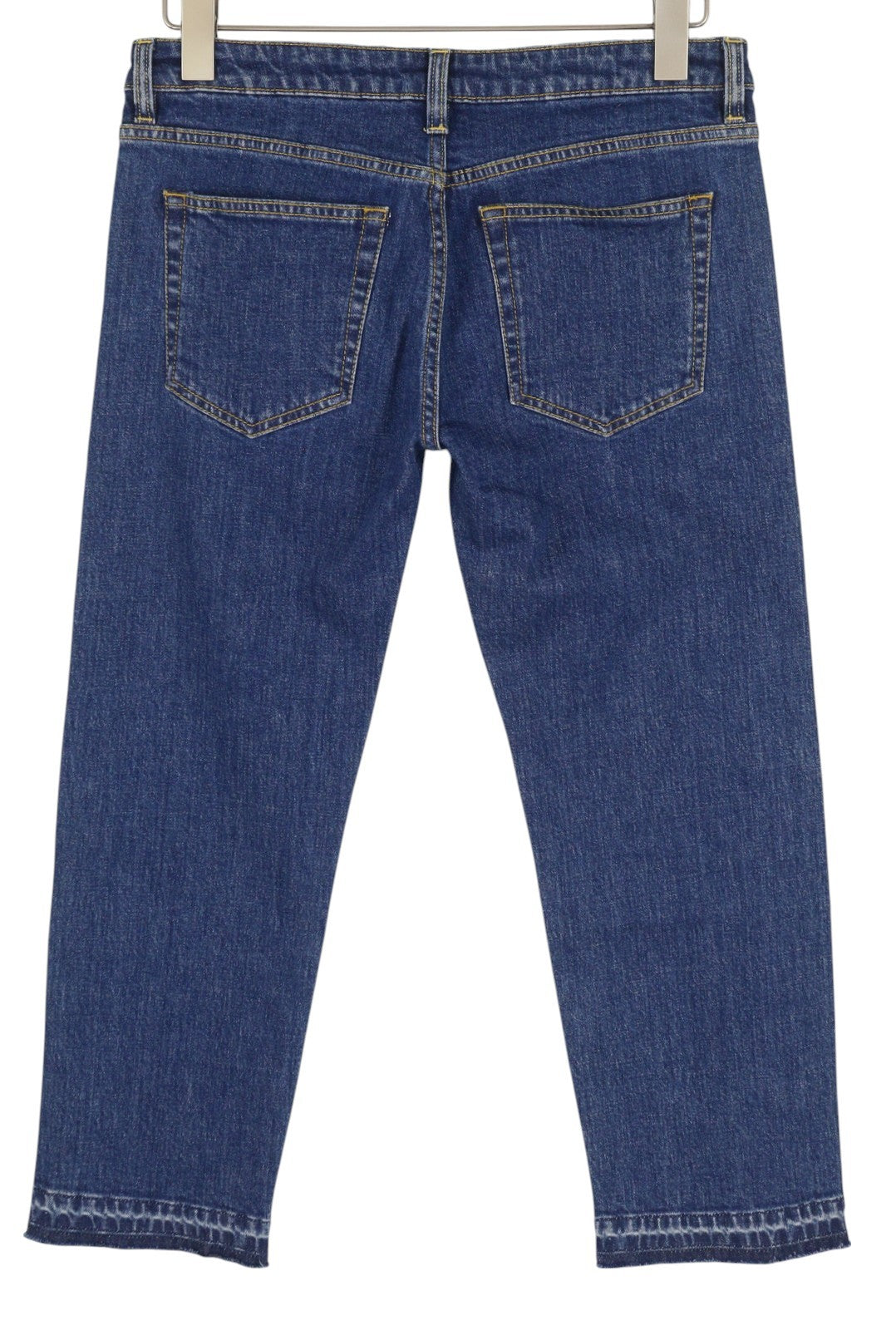 R13 Boy Women Jeans 27 Straight Carlton Stretch Ankle Length Blue Denim RRP€495