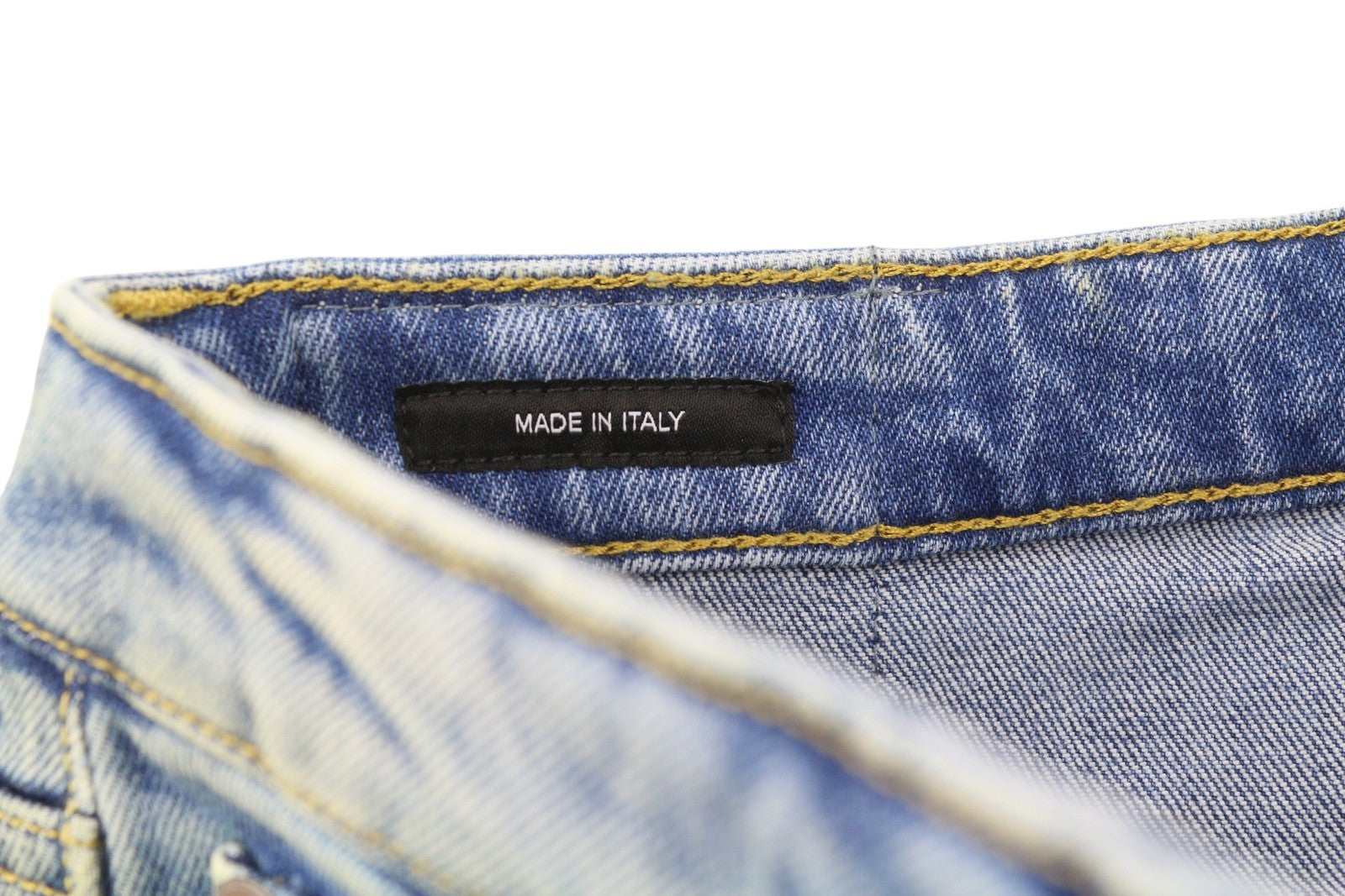 R13 Kick Women Jeans 31 Jasper Stretch Ankle Length Washed Faded Blue RRP€695