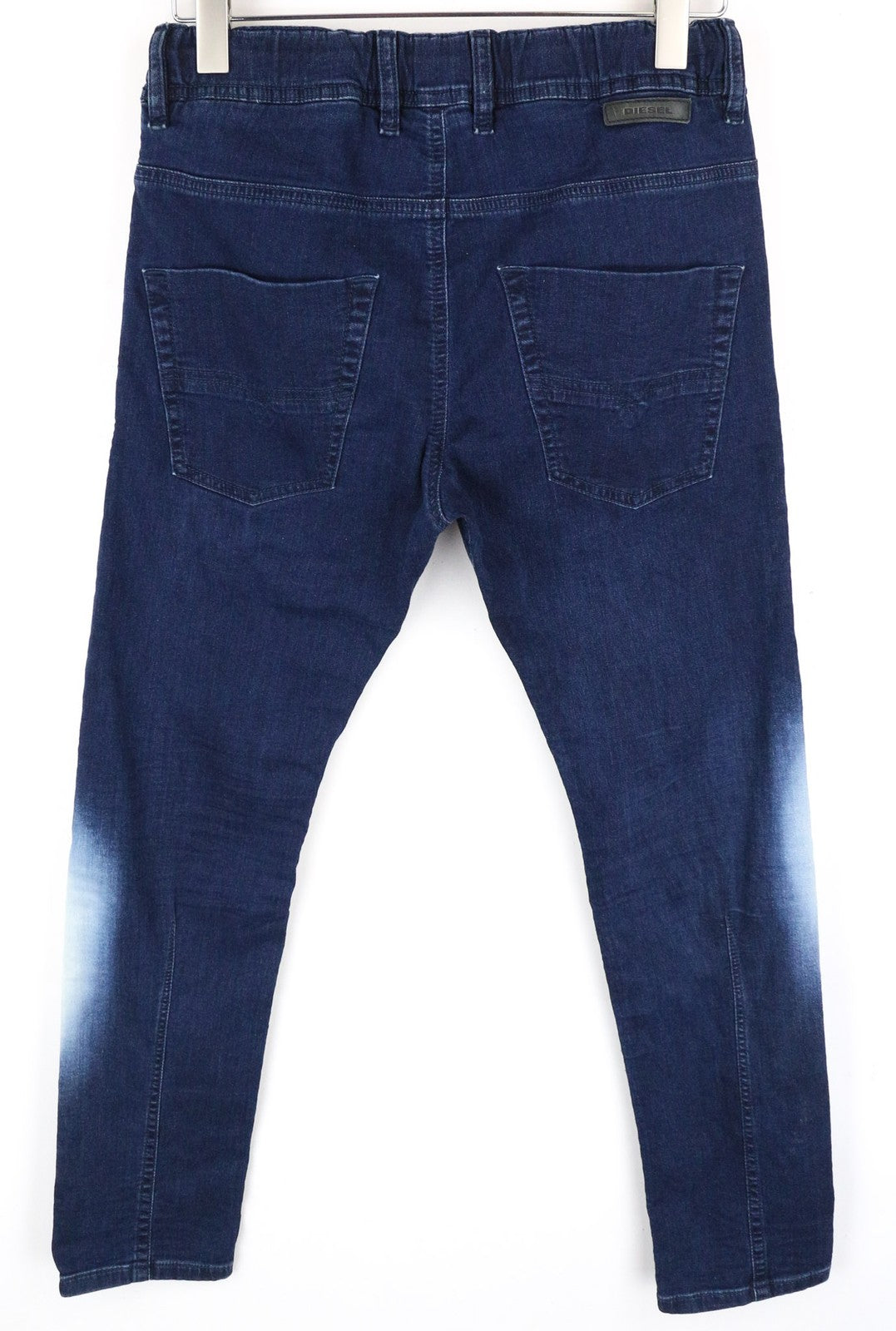DIESEL Krooley-NE 0687D Men's Jeans W28 Jogg Sweat Blue Slim Carrot Stretch