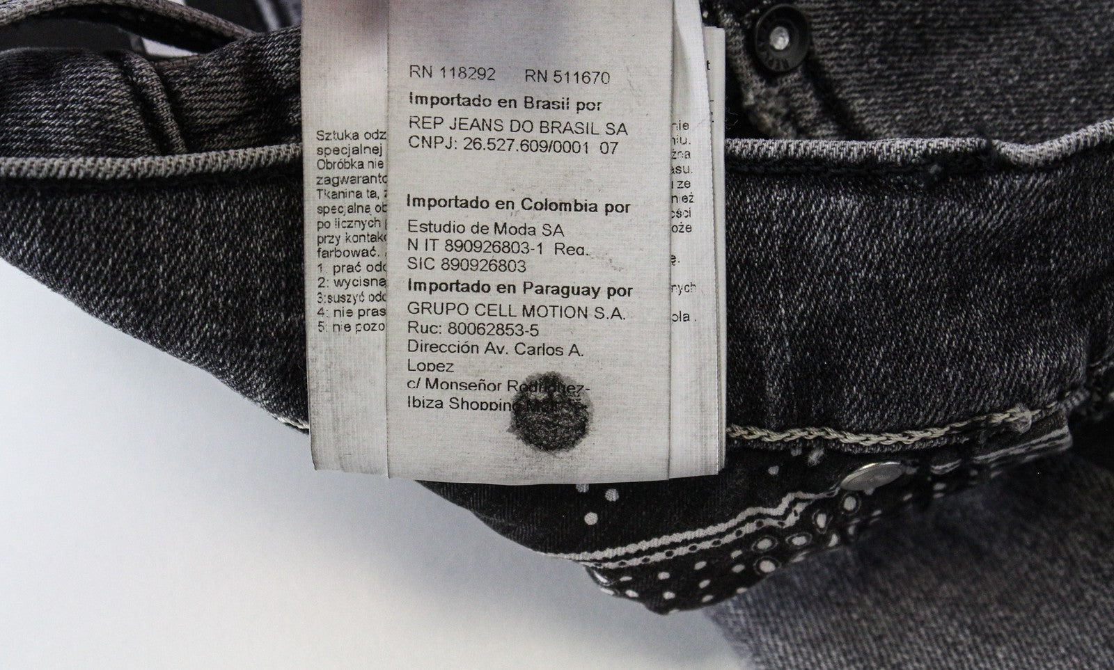 REPLAY Jondrill Men's Jeans W30/L32 Grey Skinny Stretch Distressed Aged Look