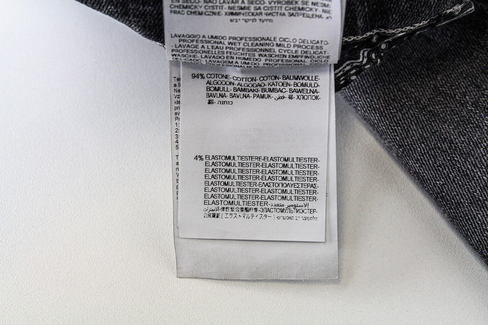 REPLAY Jondrill Men's Jeans W30/L32 Grey Skinny Stretch Distressed Aged Look