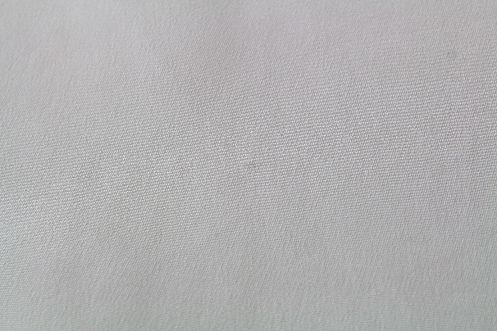 SUISTUDIO Women's Blouse ~UK4 Off-White Slim Flared Sleeve Round Neck Classic