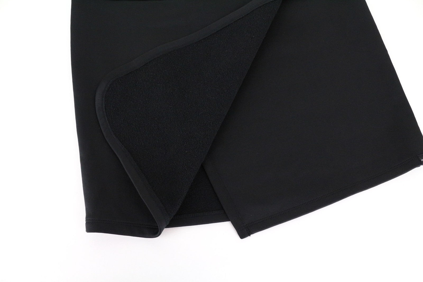 MAISON SCOTCH Club Nomade Women's Skirt ~W31 Black Wrap Short Casual Cotton Mix