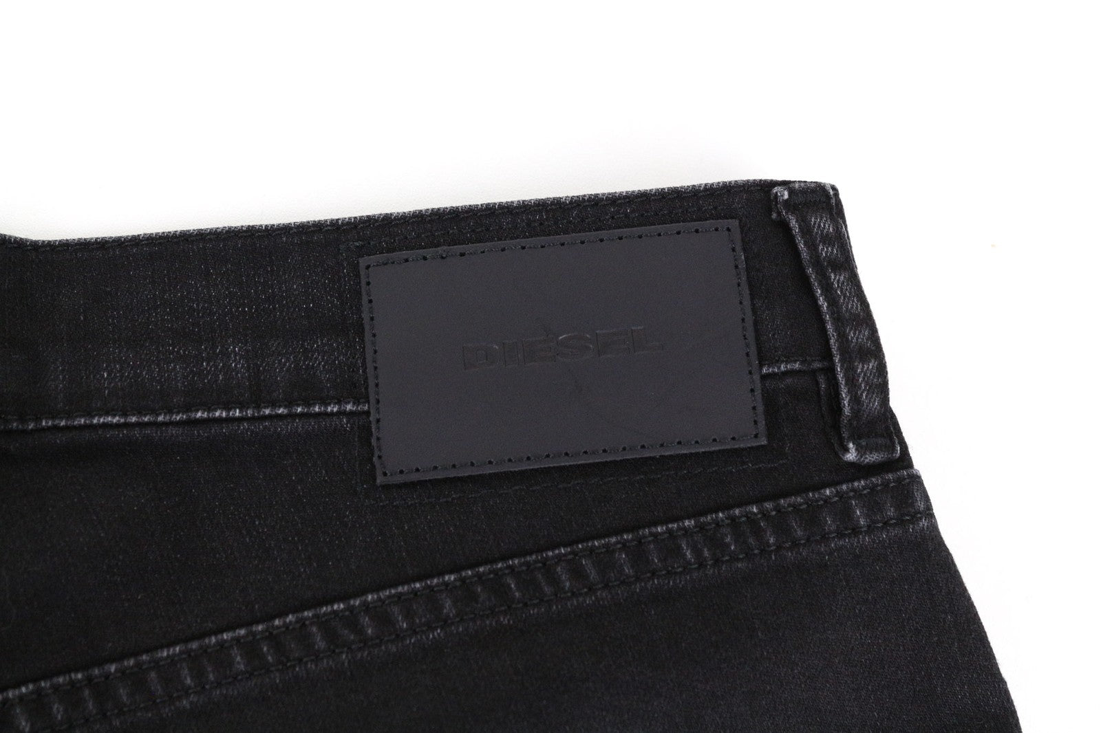 DIESEL Aryel 069BG Women's Jeans W26/L32 Black Washed Straight Cotton Stretch