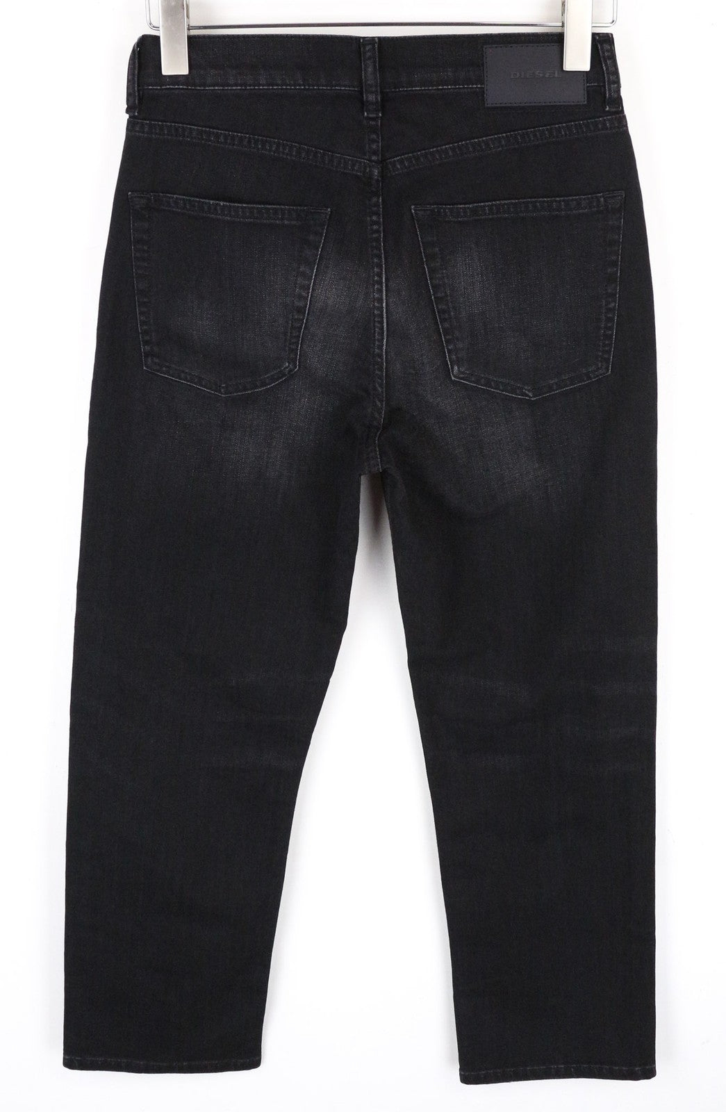 DIESEL Aryel 069BG Women's Jeans W26/L32 Black Washed Straight Cotton Stretch