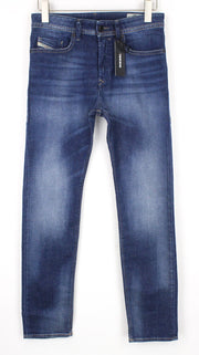 DIESEL Buster 084GR Men's Jeans W28/L32 Slim Taper Blue Stretch Regular Fit