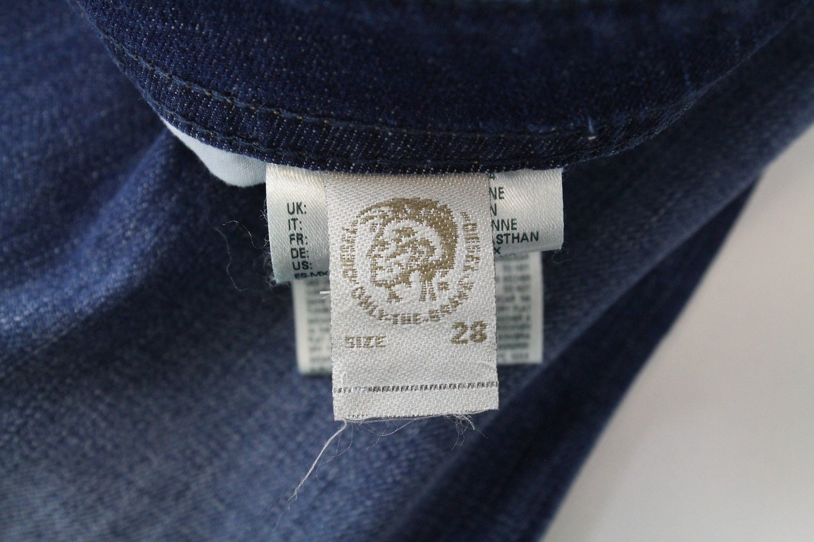 DIESEL Buster 084GR Men's Jeans W28/L32 Slim Taper Blue Stretch Regular Fit