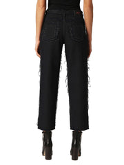 DIESEL Niclah 084NI Women's Jeans W23/L32 Girls Straight Navy Cotton Blend