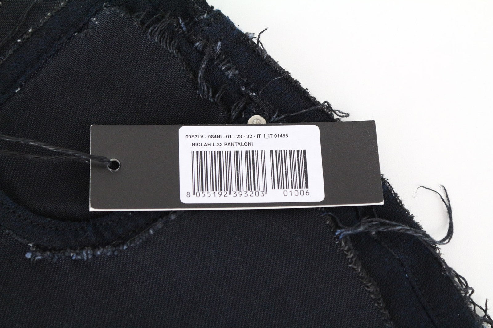 DIESEL Niclah 084NI Women's Jeans W23/L32 Girls Straight Navy Cotton Blend