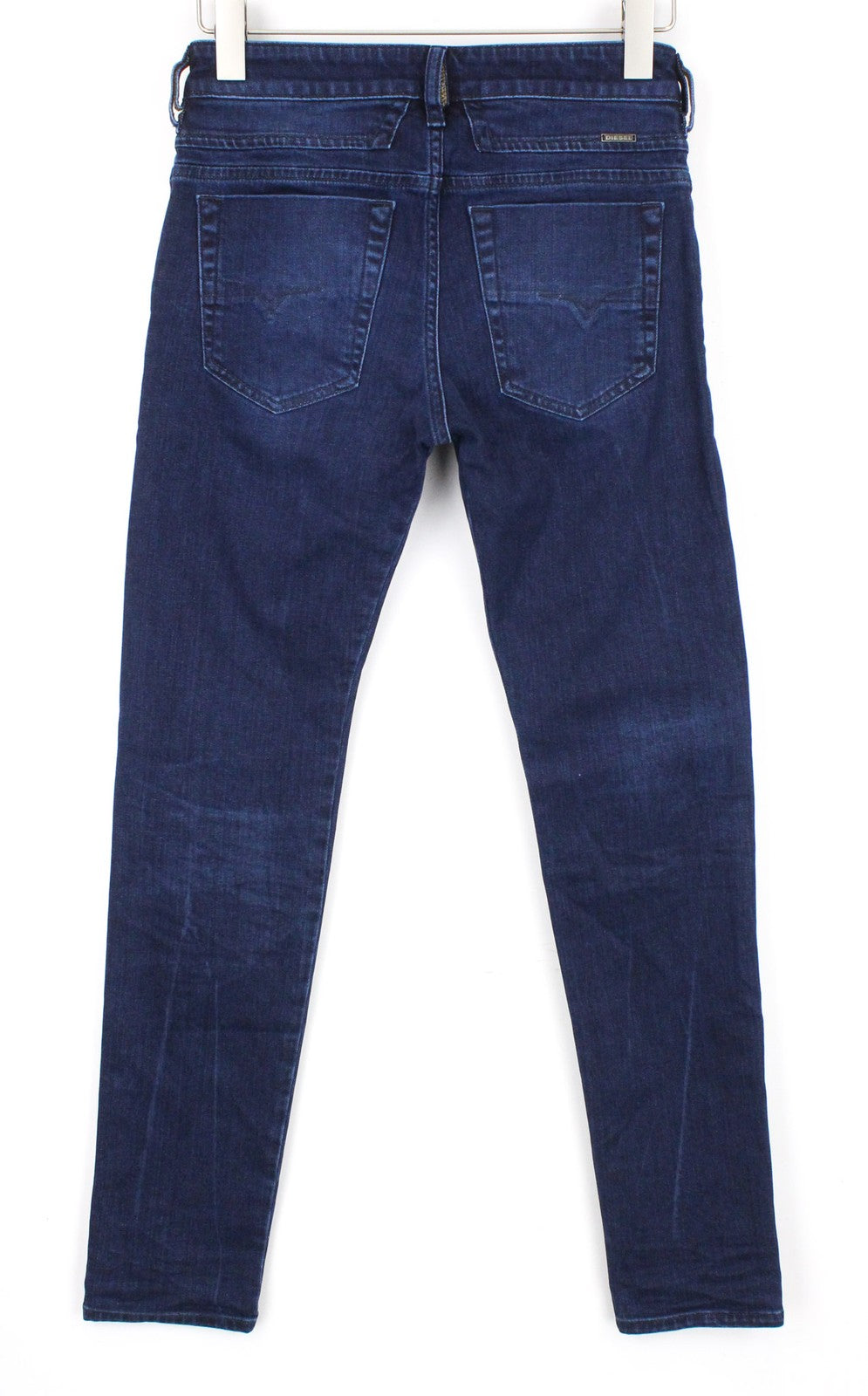 DIESEL D-Bazer 083AT Men's Jeans W26/L32 Mid Blue Tapered Fit Button Fly Style