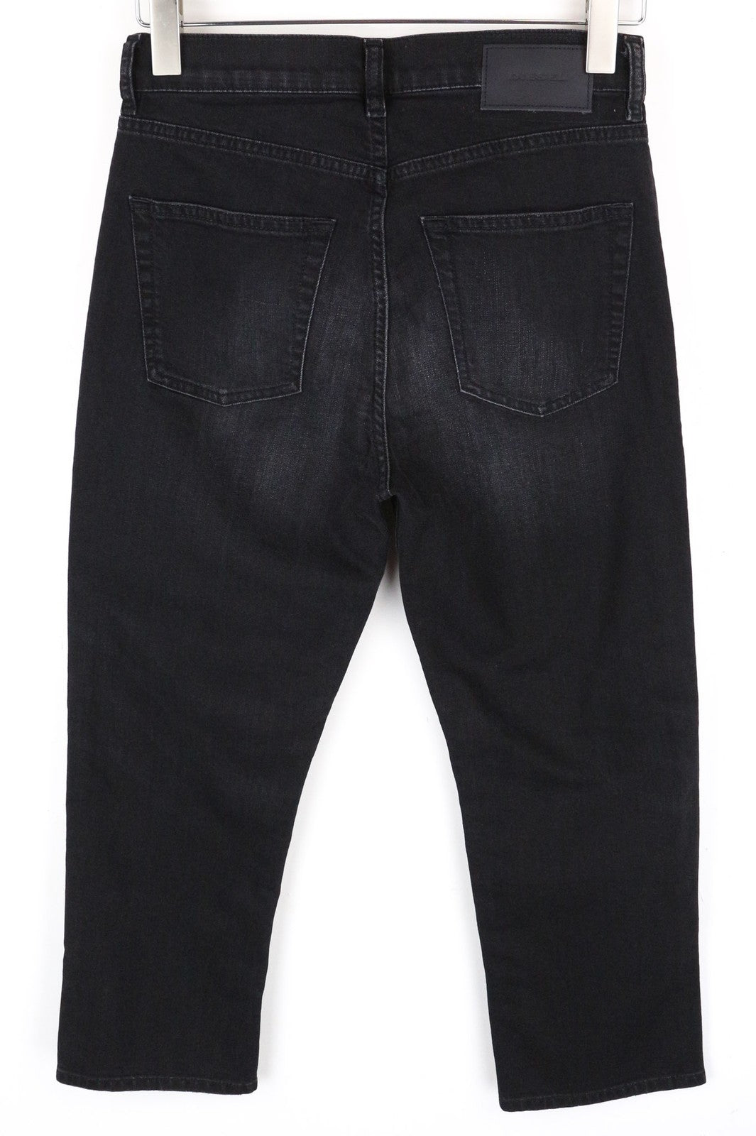 DIESEL Aryel 069BG Women's Jeans W25/L30 Black Washed Straight Cotton Stretch