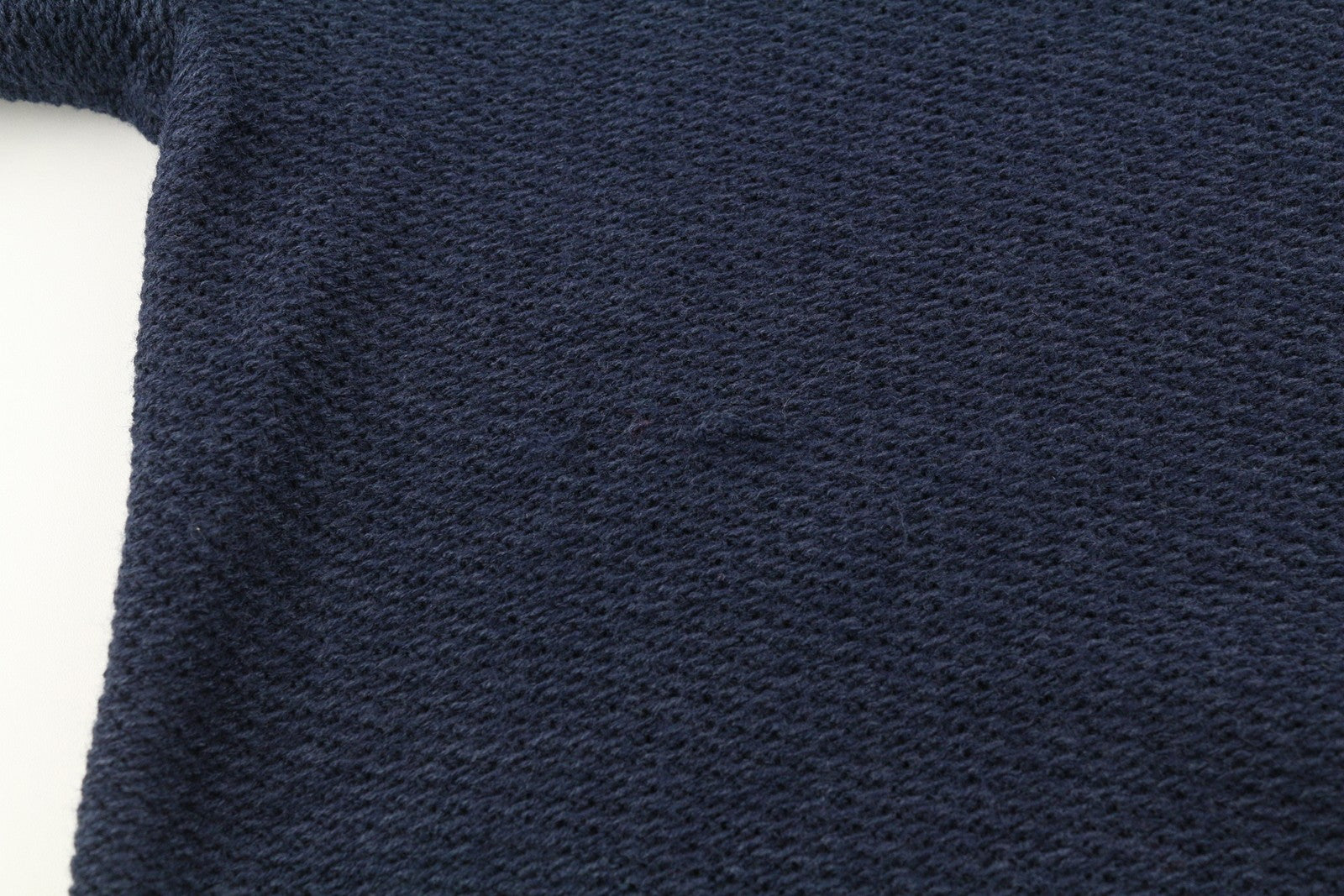 TOMMY HILFIGER Req Structured Men Jumper 2XL Blue Waffle-Knit Crew Neck Pullover