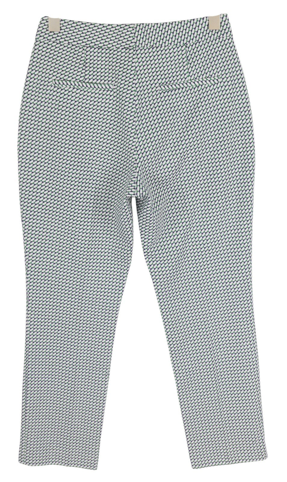 GANT Geo Jersey Women Suit EU36 Grey Patterned Single-Breasted Notch Lapel 2in1