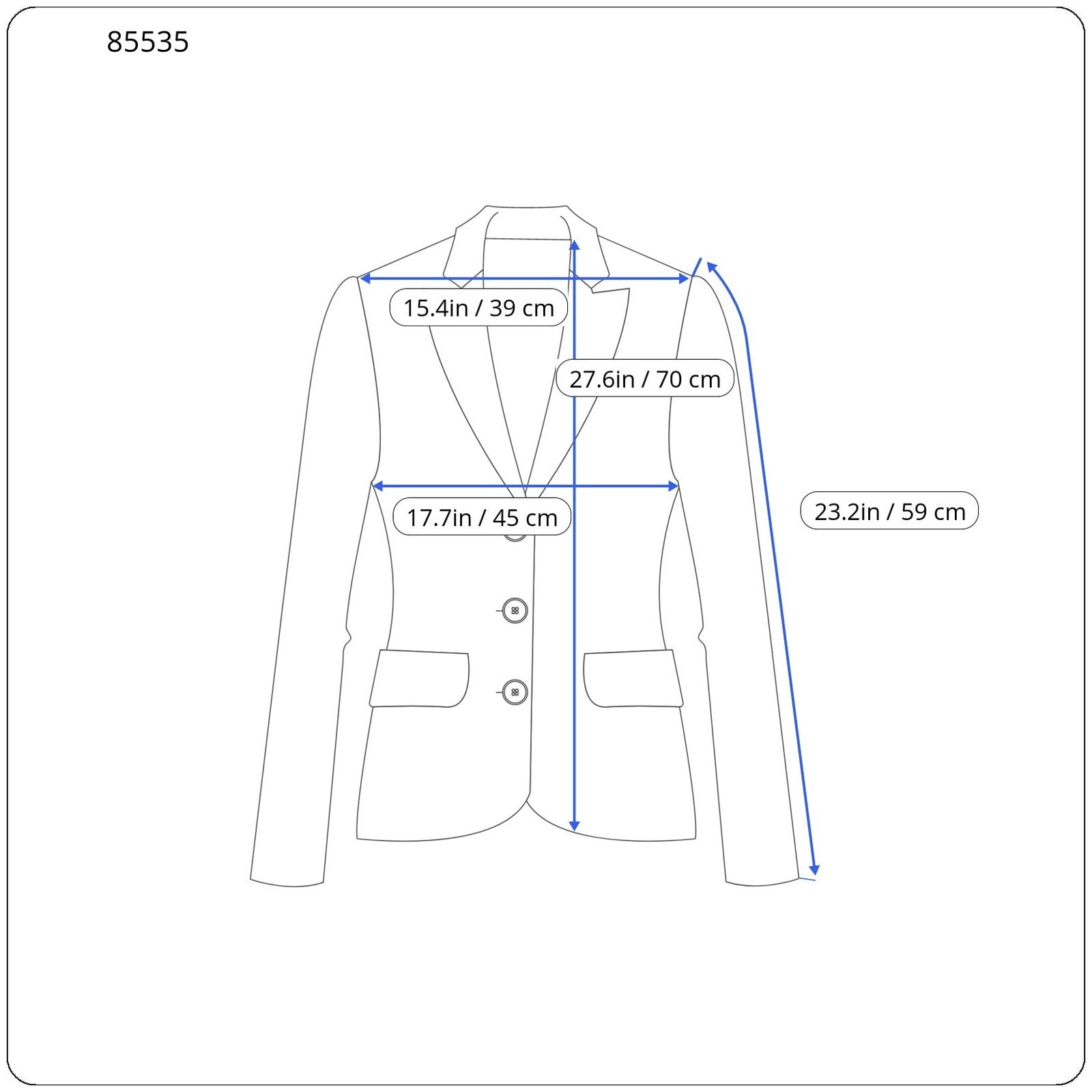 GANT Geo Jersey Women Suit EU36 Grey Patterned Single-Breasted Notch Lapel 2in1