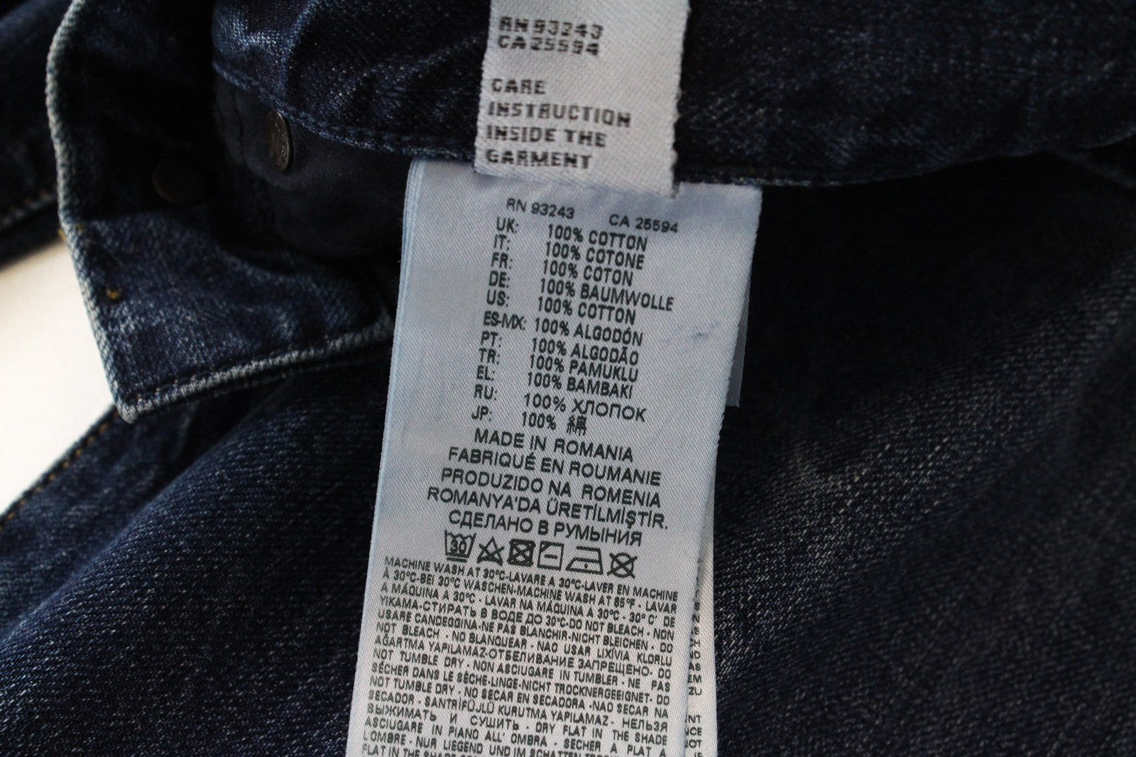 DIESEL Mharky 080AG Men's Jeans W29/L30 Slim Skinny Fit Distressed Blue Cotton