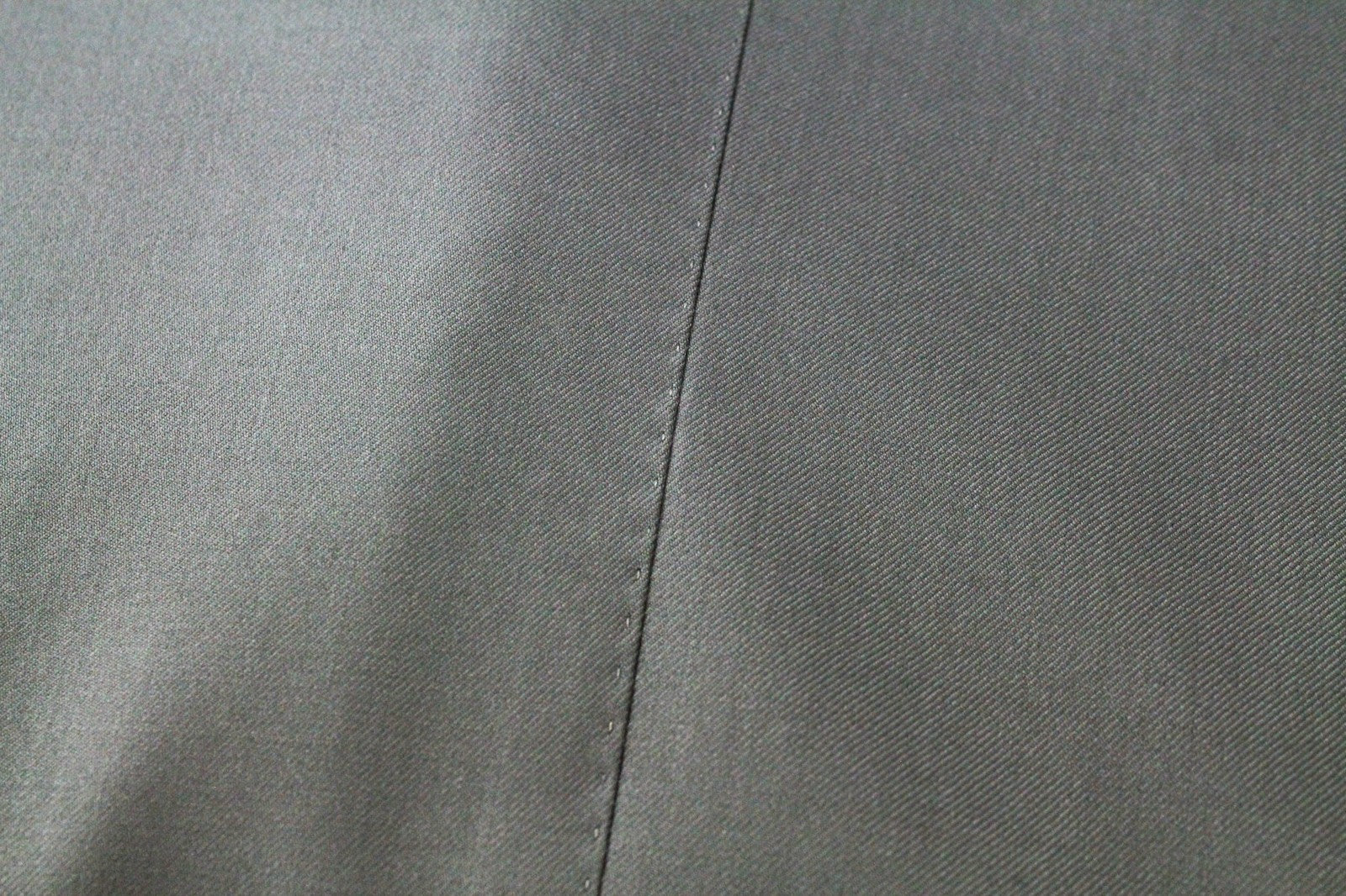 SUITSUPPLY La Spalla Men's Suit UK38L Green Slim Wool Melange Two-Row Two-Piece