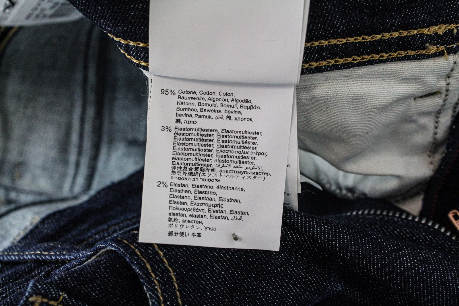 REPLAY Rob Men's Jeans W30/L34 Straight Tapered Blue Cotton Stretch Denim Fit