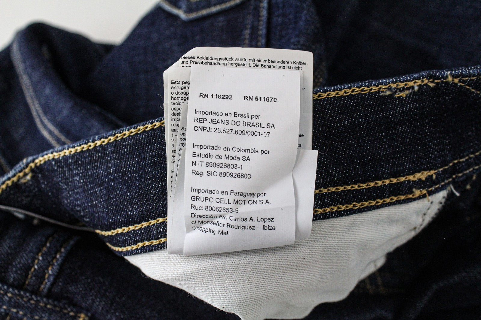 REPLAY Rob Men's Jeans W30/L34 Straight Tapered Blue Cotton Stretch Denim Fit