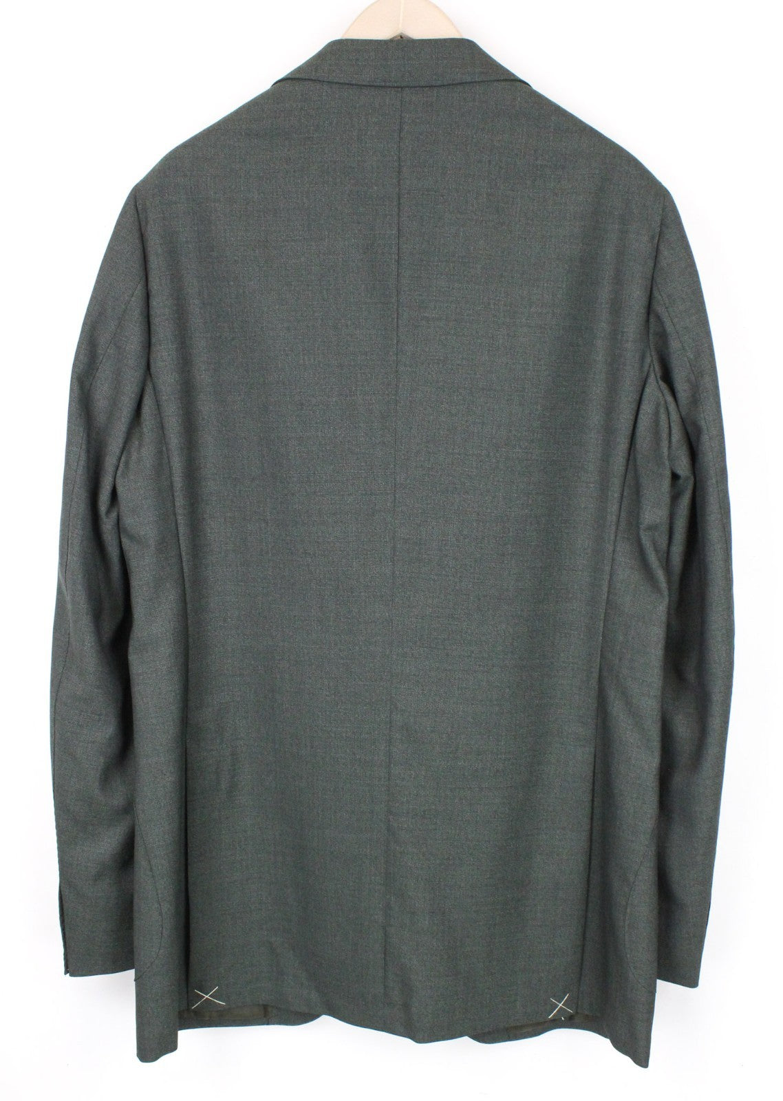 SUITSUPPLY La Spalla Men's Suit UK42L Single-Breast Green Pure Wool Two-Piece