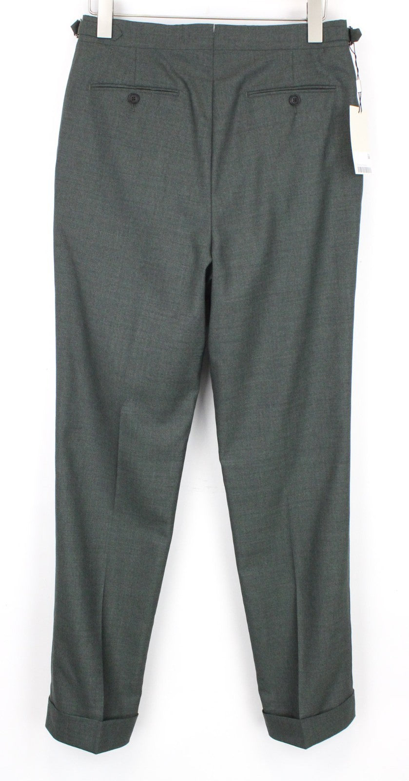SUITSUPPLY La Spalla Men's Suit UK42L Single-Breast Green Pure Wool Two-Piece