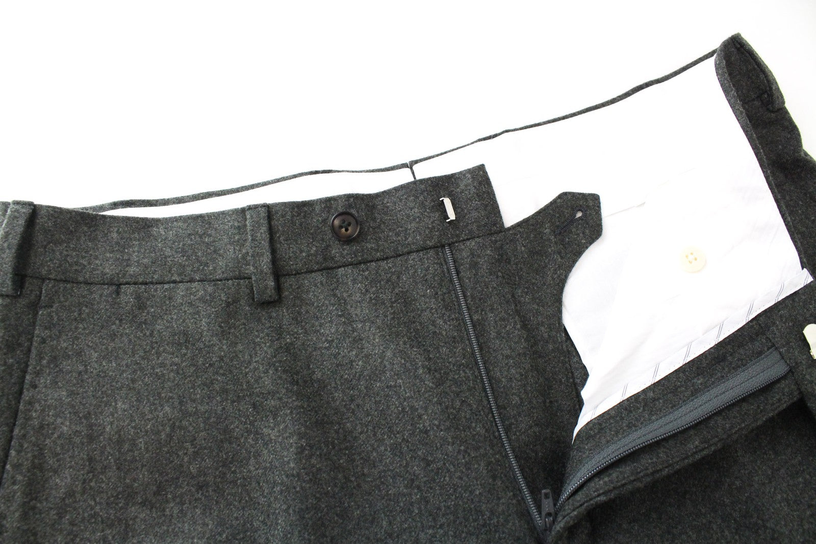 SUITSUPPLY La Spalla Men's Suit UK40S Slim Grey Unlined Classic Pure Wool Two