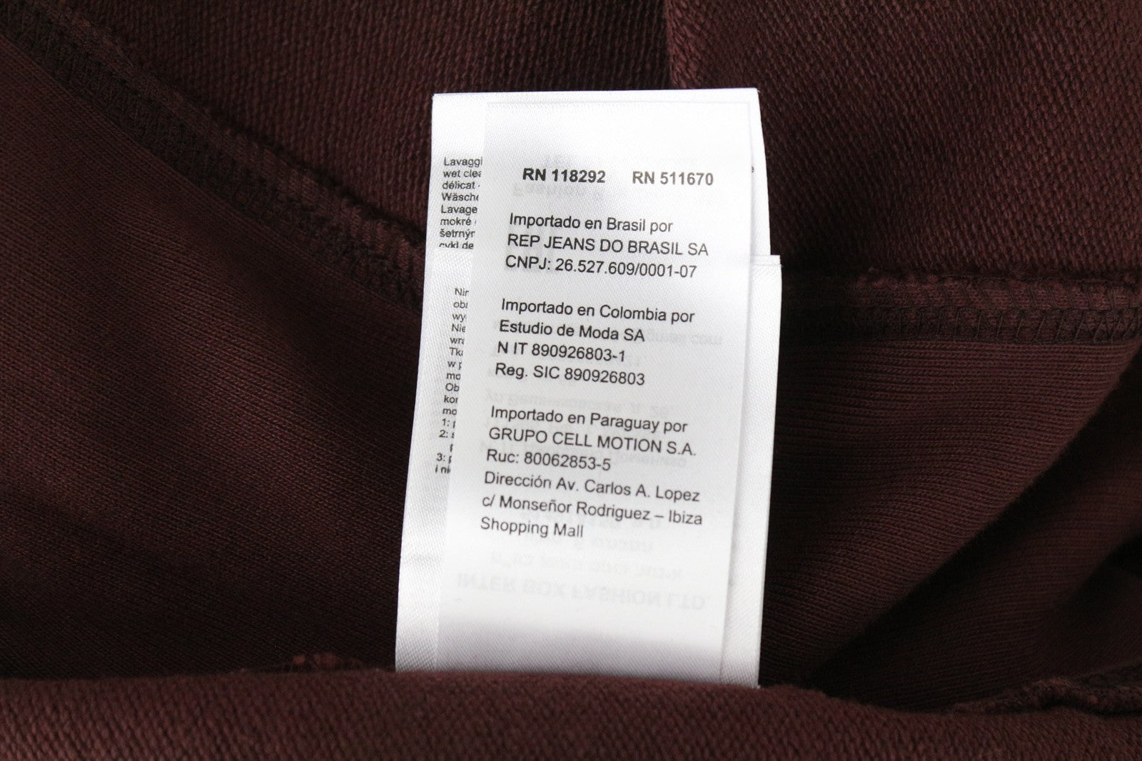 REPLAY Men's Sweatshirt L Burgundy Red Casual Logo Pullover Cotton Long Sleeve