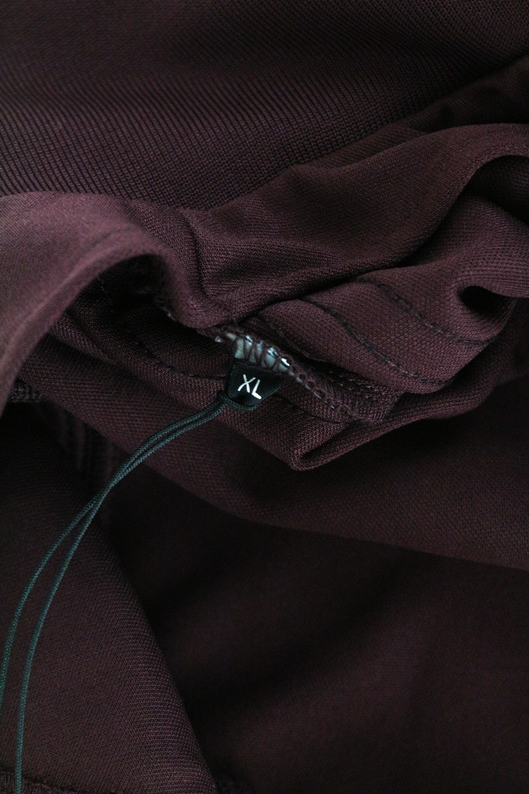 REPLAY Limited Edition Men's Sweatshirt XL Burgundy Red Zippered Long Sleeve