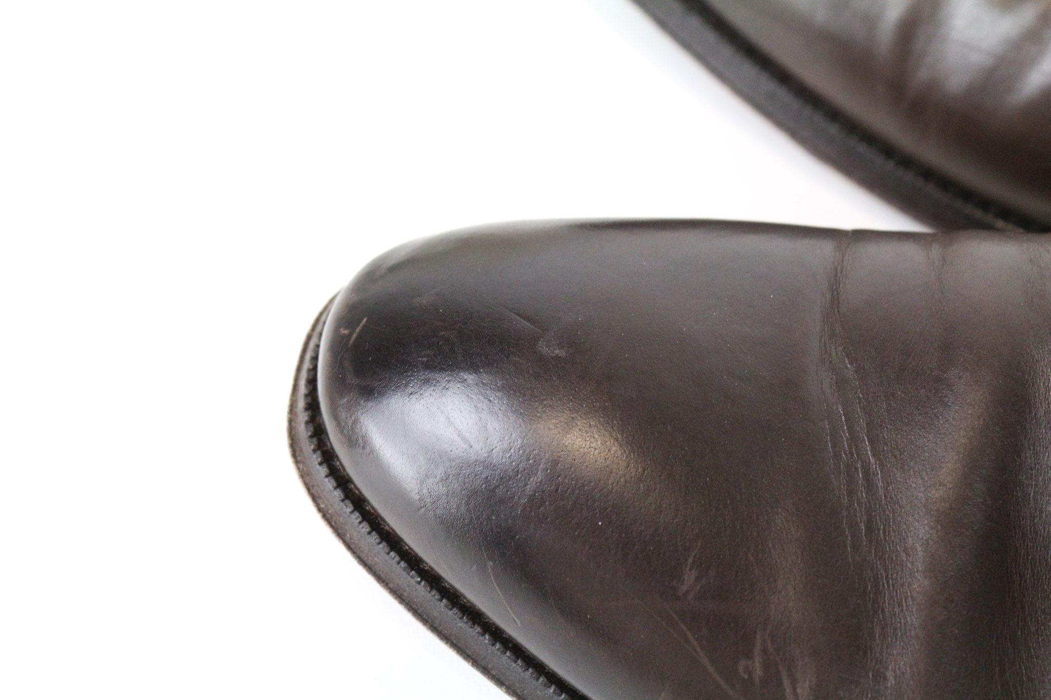 SUITSUPPLY Men's Shoes EU41.5 Dark Brown Classic Oxford Pure Calf Leather