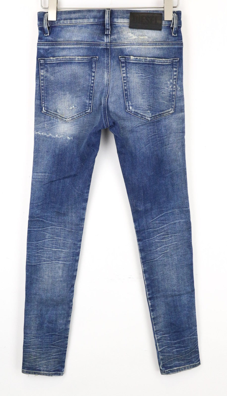 DIESEL D-Reeft-T 0870Q Men's Jeans W26 Blue Jogg Sweat Stretch Super Skinny Boys