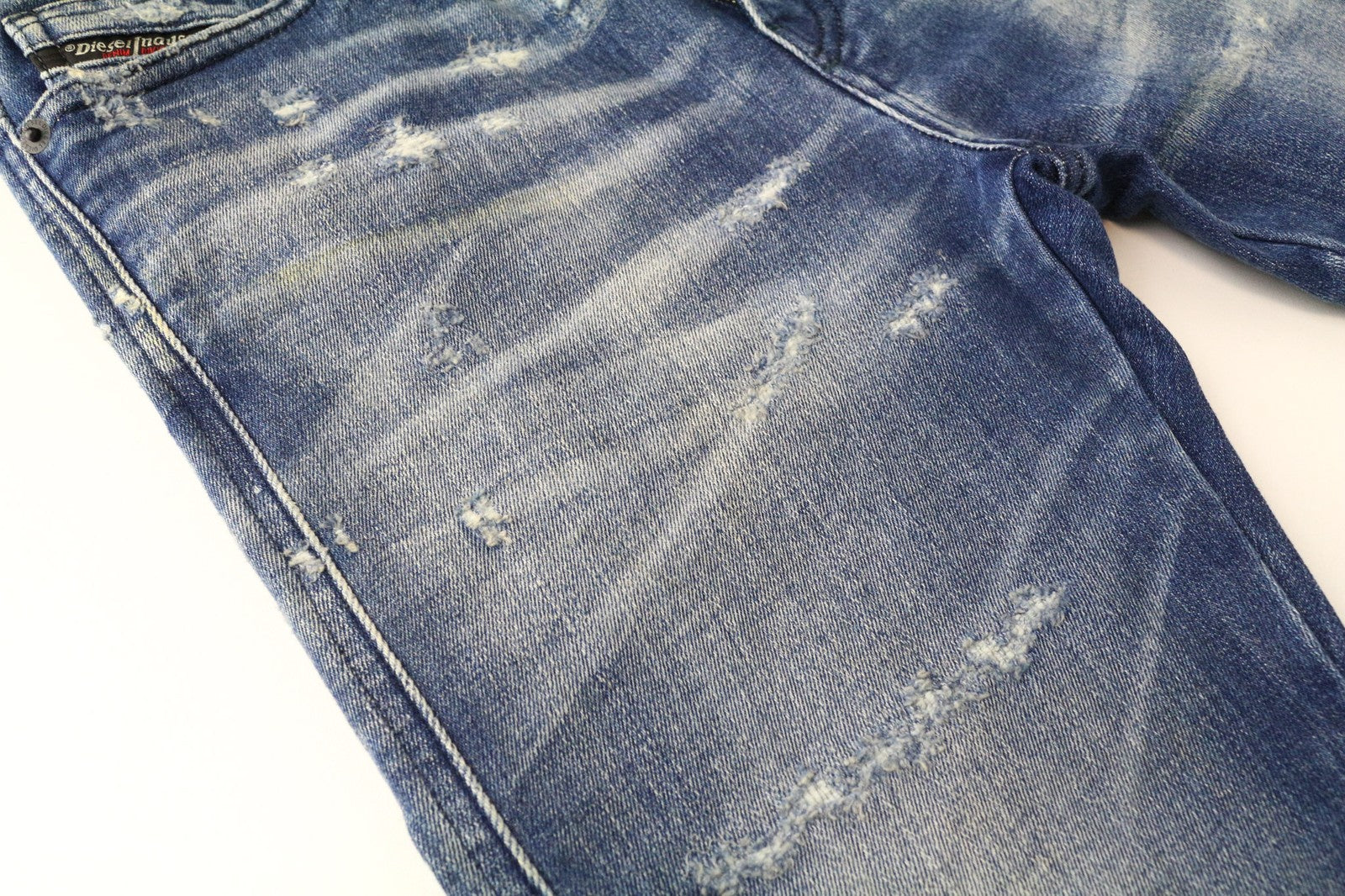 DIESEL D-Reeft-T 0870Q Men's Jeans W26 Blue Jogg Sweat Stretch Super Skinny Boys