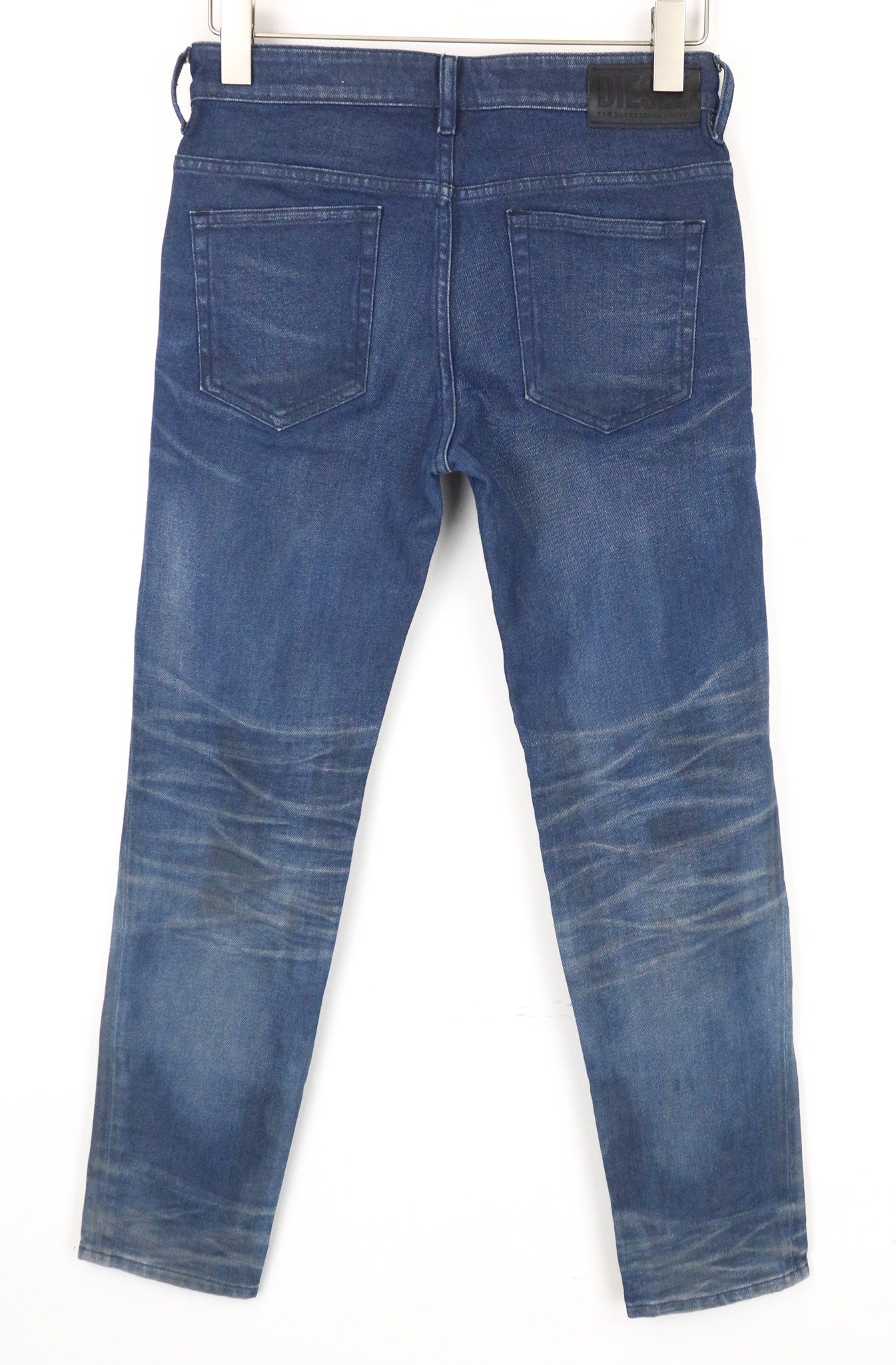 DIESEL D-Rifty 0870I Women's Jeans W26/L32 Blue Slim Fit Stretch Low Waist Zip