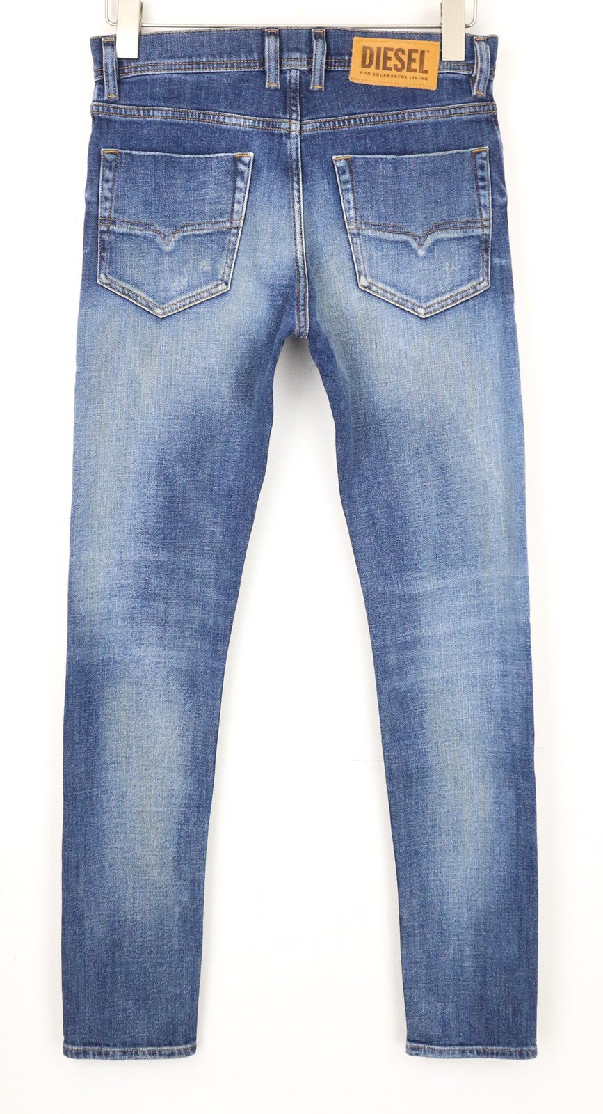 DIESEL Tepphar-X 0870H Men's W26/L32 Blue Boys Carrot Fit Stretch Aged Look