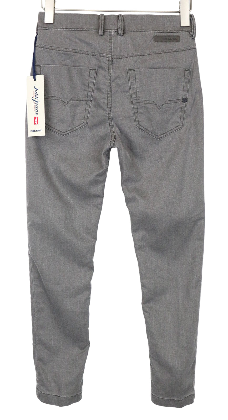 DIESEL Slim-Chino-M-NE 0685E Men's W26 Boys Grey Slim Stretch Sweat Jogg Denim