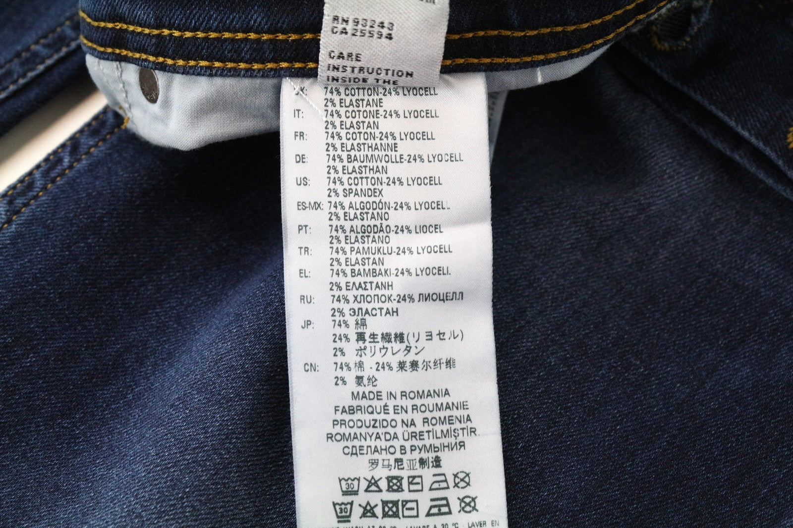 DIESEL Tepphar-X 083AT Men's W26/L32 Boys Blue Slim-Carrot Aged Stretch Jeans