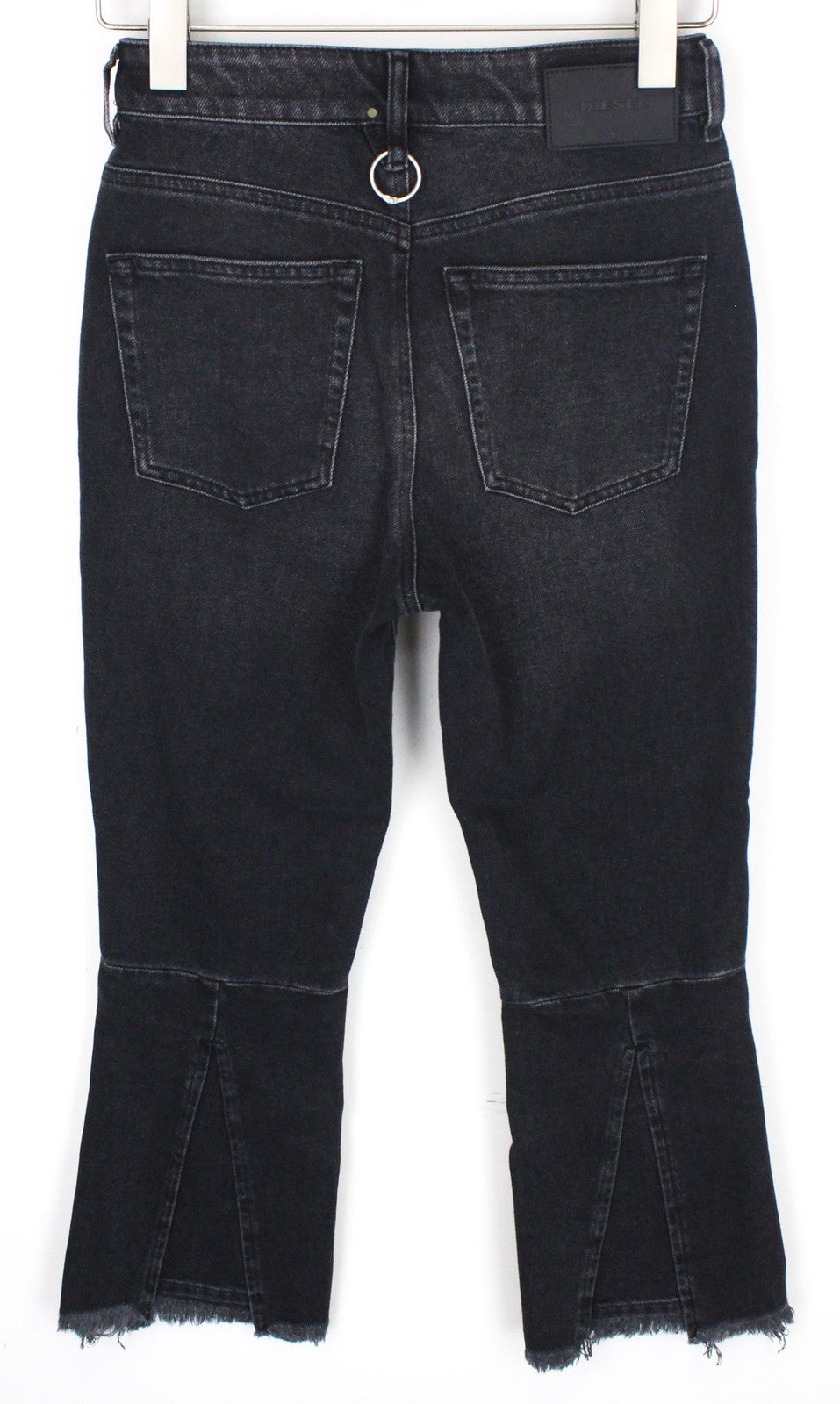 DIESEL D-Earlie 080AP Women's Jeans W25/L30 Black Stretch Slim Fit High Waist