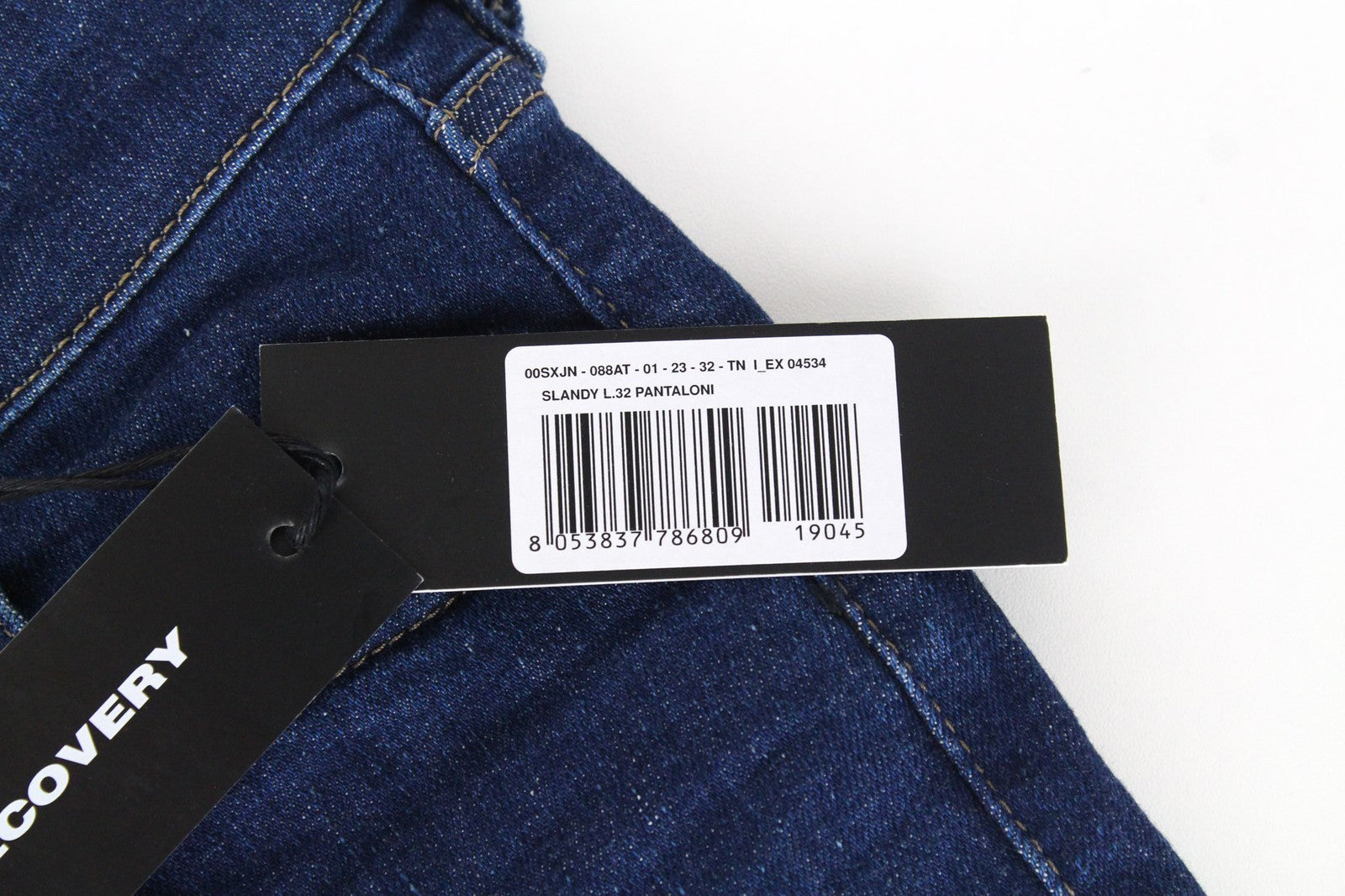 DIESEL Slandy 088AT Women's Jeans W23/L32 Blue Stretch Girls Super Slim Skinny