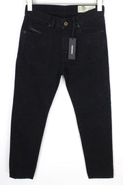 DIESEL Mharky 088AD Men's Jeans W26/L32 Black Slim Skinny Boys Non-Stretch Fit