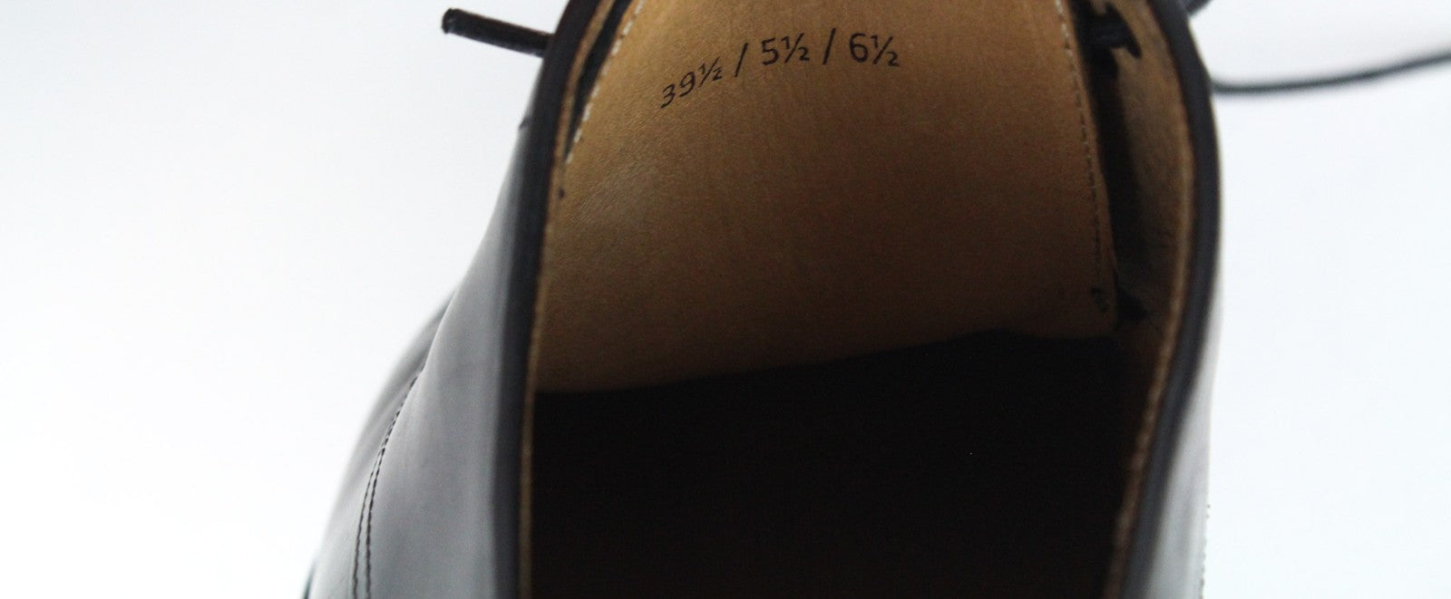 SUITSUPPLY Men's Shoes EU39.5 Black Classic Blake Stitched Calf Leather Formal