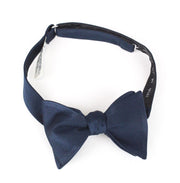 SUITSUPPLY Men's Tie 93x7.4 cm Marine Blue Silk Bow Self-Tie Butterfly Formal