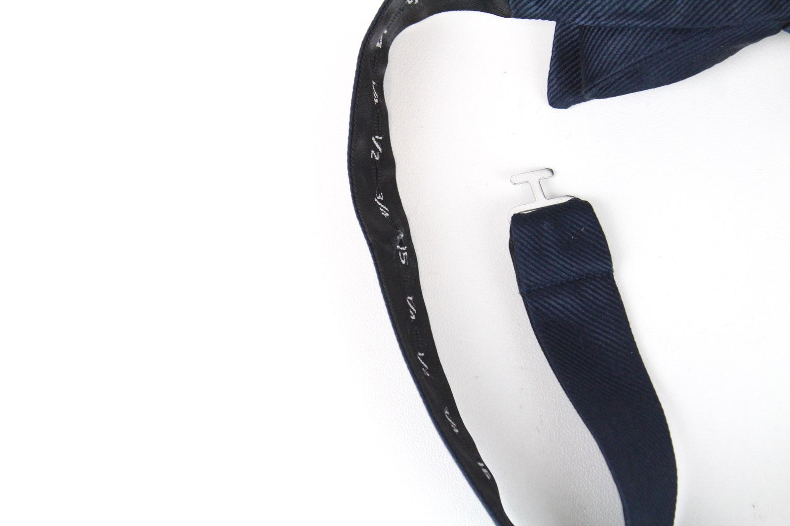 SUITSUPPLY Men's Tie 93x7.4 cm Marine Blue Silk Bow Self-Tie Butterfly Formal