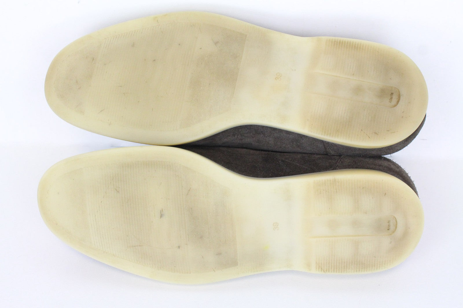 SUITSUPPLY Men's EU39 Brown Leather Suede Chukka High-Top Double-Face Shoes