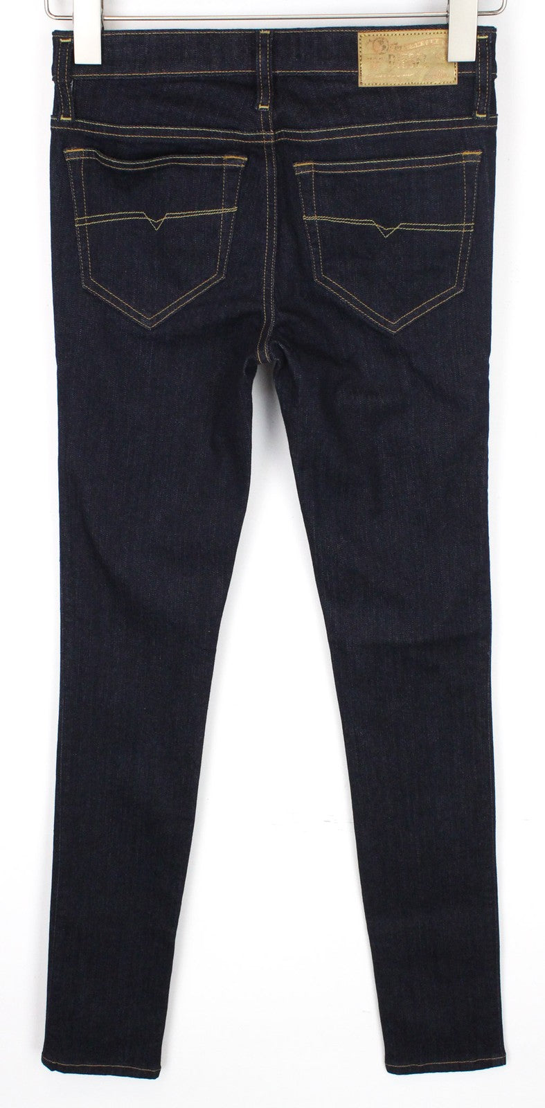 DIESEL Skinzee 0813C Women's W26/L32 Blue Super Slim Stretch Skinny Fit Jeans