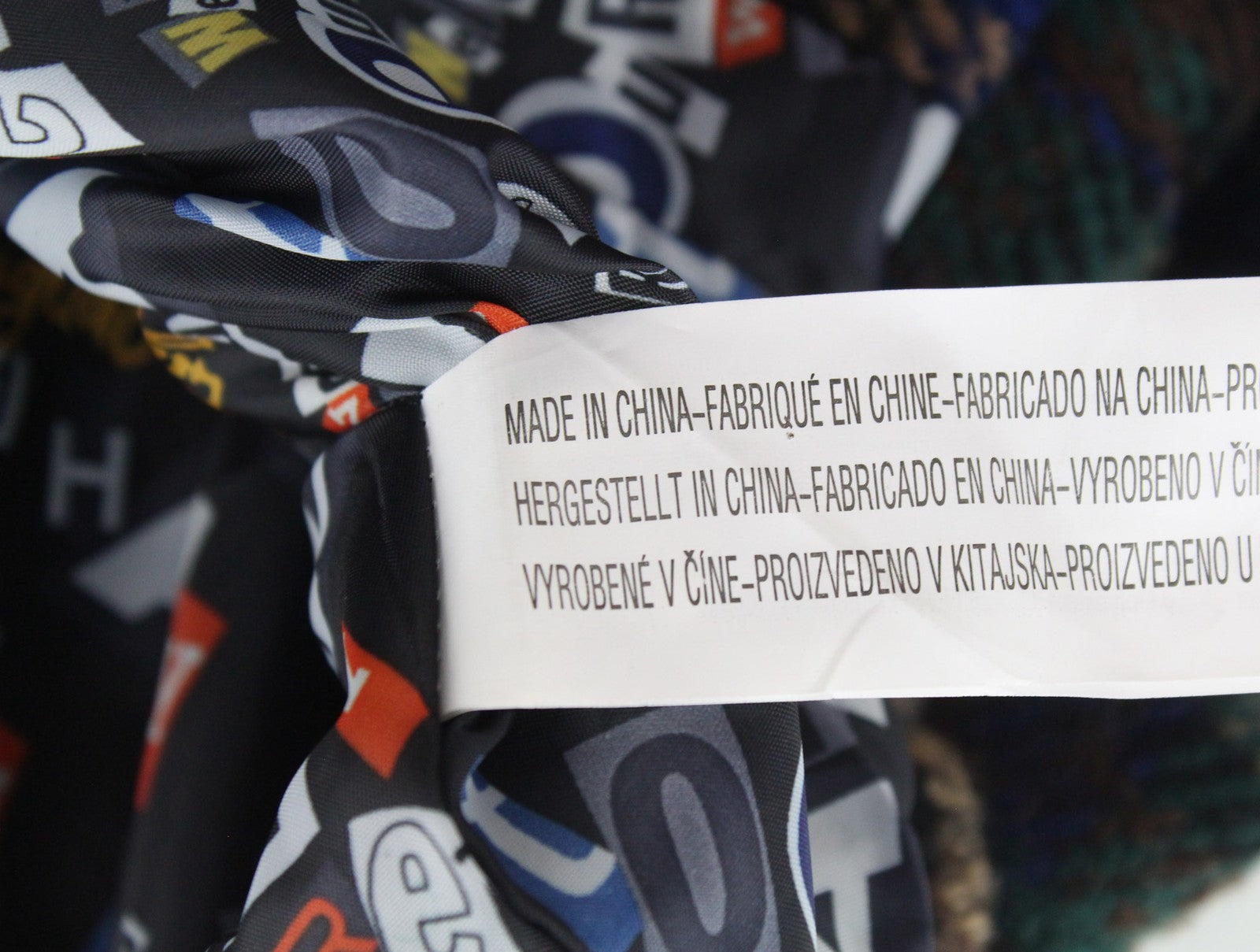 DESIGUAL Women's EU40 Blue Wool Blend Designer Coat Kimono Embroidered Tartan