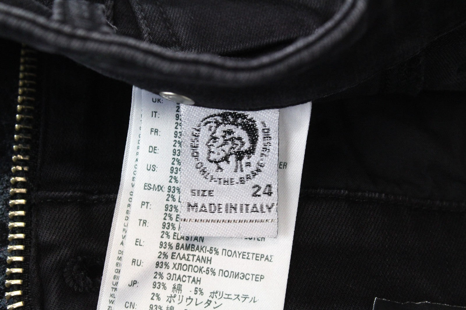 DIESEL Slandy-High-SX 069IY Women's W24/L30 Super Skinny Blue Coloured Jeans