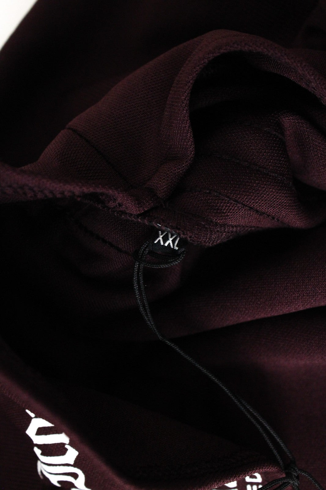 REPLAY Men's Sweatshirt 2XL Burgundy Sport High Neck Track Zip-Up Ribbed Jersey